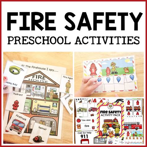 Fire Safety Preschool Activities Pre K Printable Fun Preschool Fire Safety Science Activities - Preschool Fire Safety Science Activities