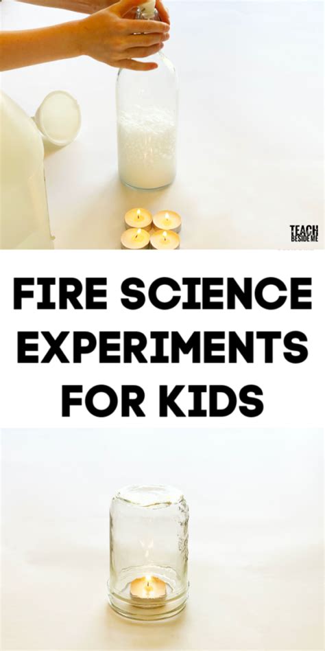 Fire Science Experiment Amp Lesson Teach About How Fire Science Experiments - Fire Science Experiments