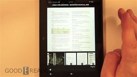 fire tablet pdf