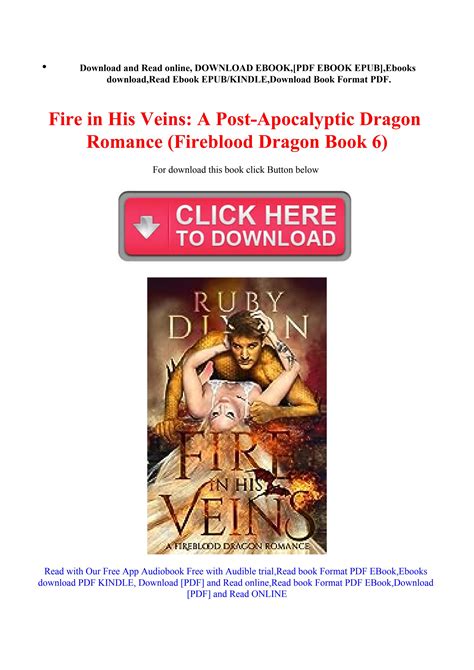 Full Download Fire In His Fury A Post Apocalyptic Dragon Romance Fireblood Dragons Book 4 