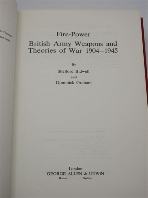 Download Fire Power British Army Weapons And Theories 1904 1945 