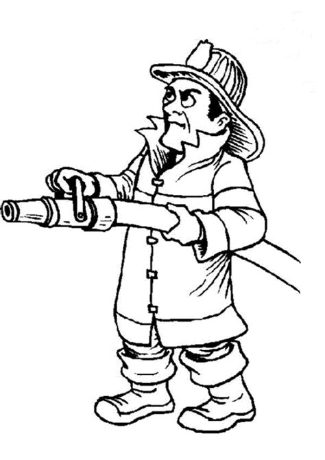 Fireman Coloring Sheets Fire Fighter Coloring Sheets - Fire Fighter Coloring Sheets