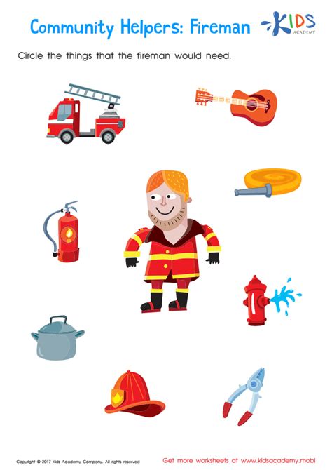 Fireman Worksheet Free Printout For Kids Kids Academy Fireman Worksheet 2nd Grade - Fireman Worksheet 2nd Grade