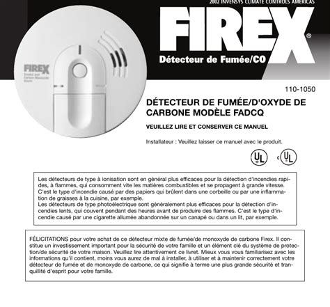 Download Firex Fadcq User Guide 