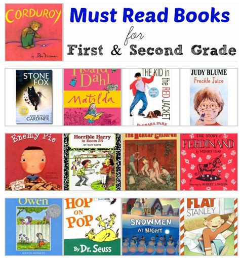 First And Second Grade Must Read Books Book For Second Grade - Book For Second Grade