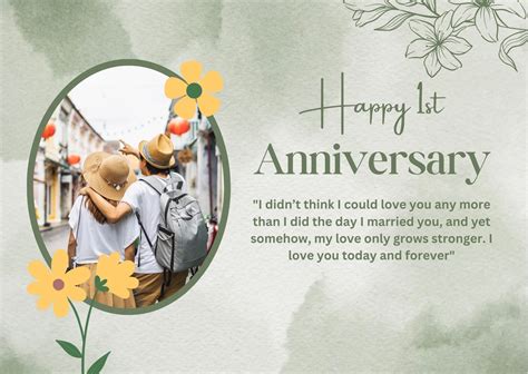 First Anniversary Quotes