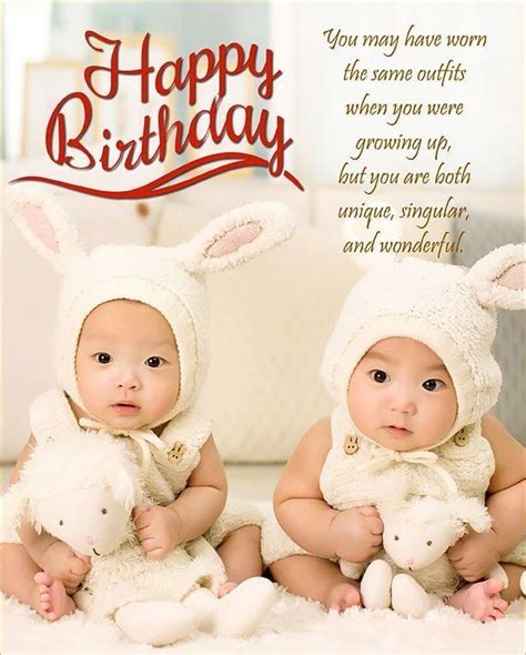 First Birthday Twins Quotes