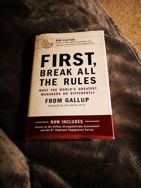 First Break All The Rules 12 Statements
