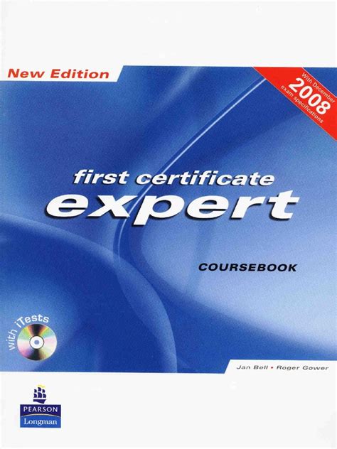 first certificate expert coursebook key