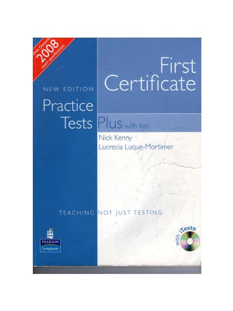First Certificate Expert Practice Tests