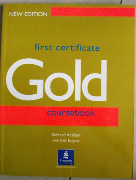 first certificate gold coursebook for teachers