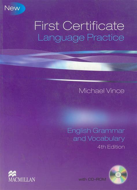 First Certificate Language Practice Michael Vince Key
