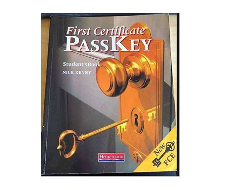 first certificate passkey audio