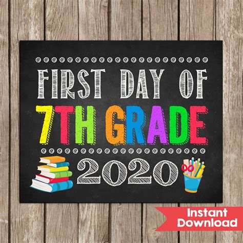 First Day Of 7th Grade First Day 7th Grade - First Day 7th Grade