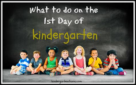 First Day Of Kindergarten Tips Tricks And Ideas 1st Day Of Kindergarten - 1st Day Of Kindergarten
