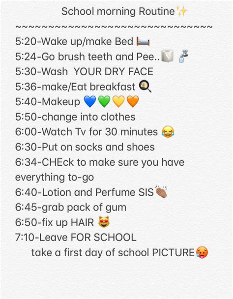 First Day Of School Morning Routine Youtube 6th Grade Morning Routine - 6th Grade Morning Routine