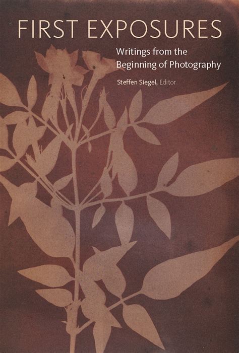 first exposures writings from the beginning of ph