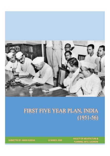 First Five Year Plan