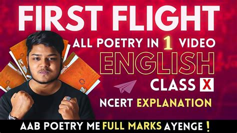 First Flight Poems Literature English Class 10 Teachoo Grade 10 Poetry Unit - Grade 10 Poetry Unit