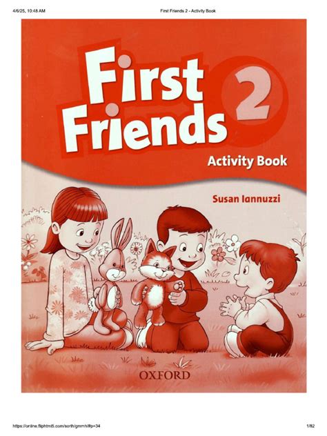 first friends 2 activity