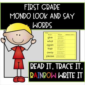 First Grade Look And Say Words En Apple First Grade Sayings - First Grade Sayings