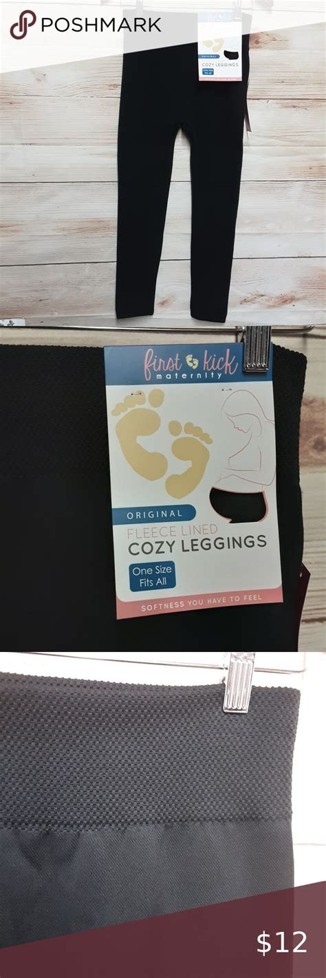 first kick maternity cozy leggings size 10 inches