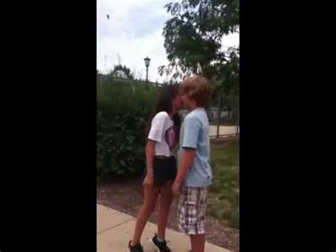 first kiss in middle school