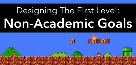First Level Non Academic Goals Academic Goals For First Grade - Academic Goals For First Grade