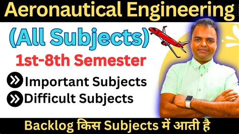 First Semester Aeronautical Engineering