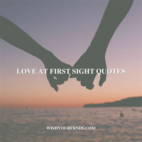 First Sight Of Love