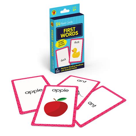 First Words Brighter Child Flash Cards