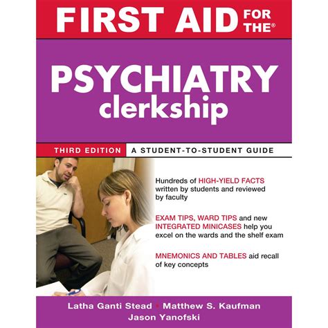 Read First Aid Psychiatry Clerkship 3Rd Edition 
