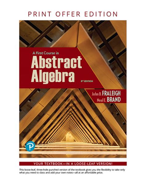 Full Download First Course In Abstract Algebra Solutions Weilun 