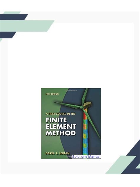 Read Online First Course In Finite Element Logan 5Th Pdf Download 