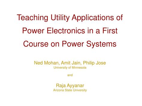 Full Download First Course On Power Systems 