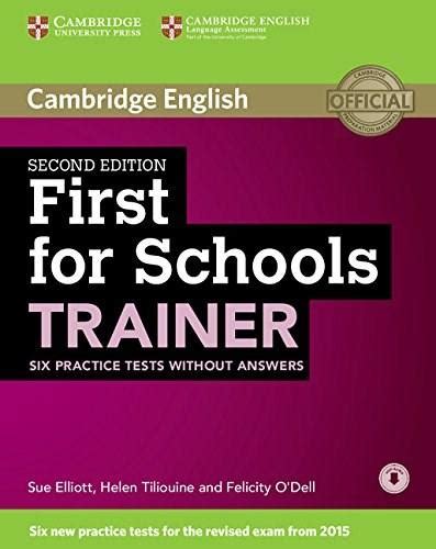 Read First For Schools Trainer Upper Intermediate Six Practice Tests Without Answers With Audio Cds 3 Authored Practice Tests 
