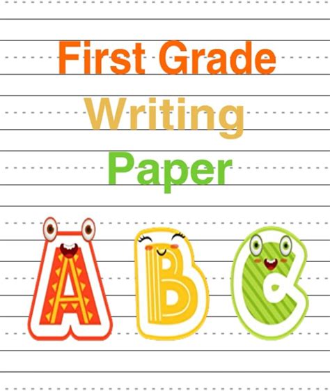 Read Online First Grade Papers 