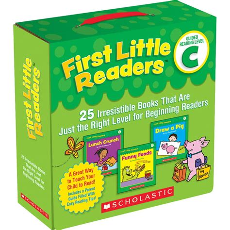 Read Online First Little Readers Parent Pack Guided Reading Level C 25 Irresistible Books That Are Just The Right Level For Beginning Readers 