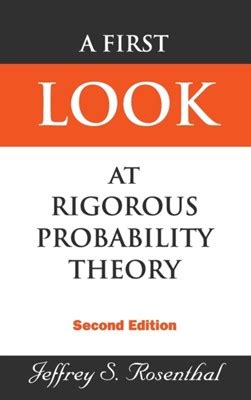 Download First Look At Rigorous Probability Theory 2Nd Edition 