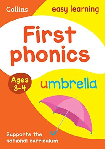 Full Download First Phonics Ages 3 4 Collins Easy Learning Preschool 