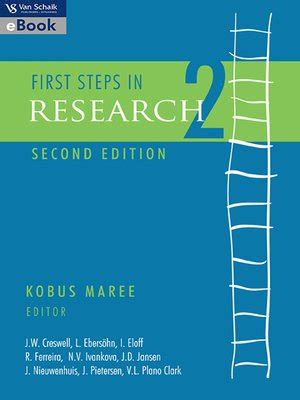 Read Online First Steps In Research Kobusmaree 