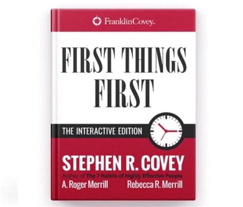 Download First Things First Stephen Covey Free Pdf Books 