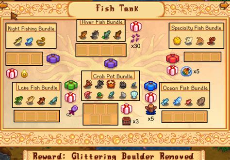 Fish Bundle Stardew Valley