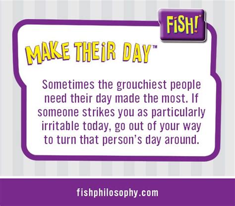 fish philosophy make their day