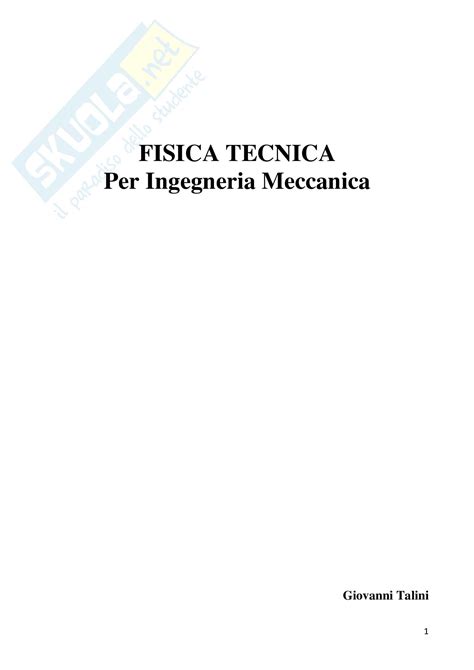 Download Fisica Tecnica 1 