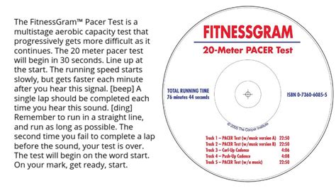 Fitness Pacer Test Script
