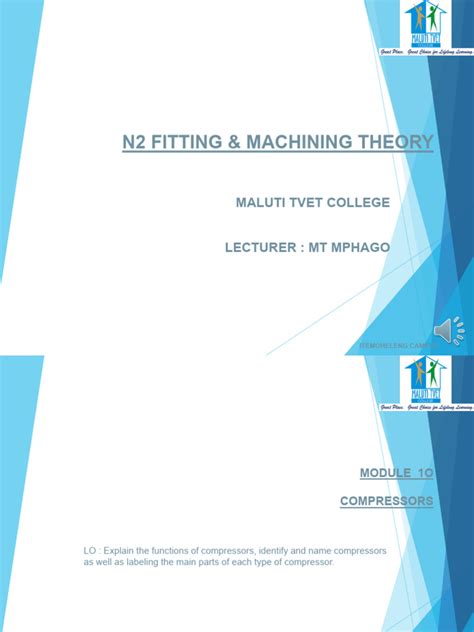 Fitting And Maching Theory N2 Book