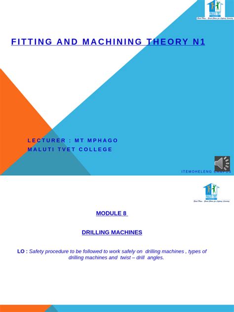 Fitting And Turning N1 Question Paper