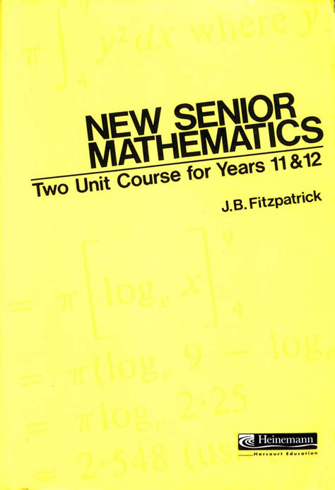 Fitzpatrick Mathematics 2 Unit