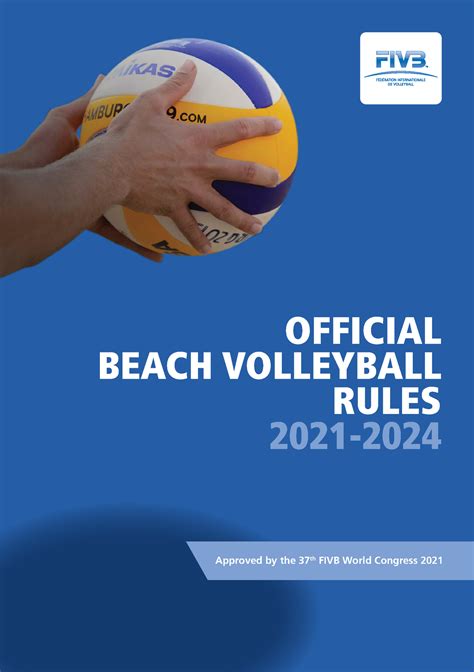 Download Fivb Official Beach Volleyball Rules 2017 2020 